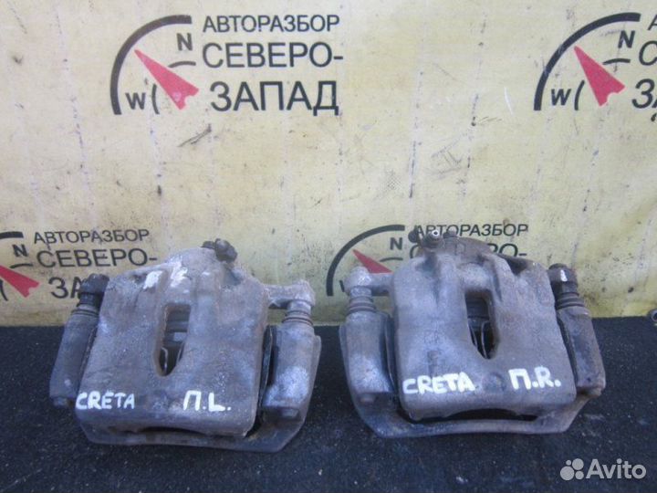 Суппорт передний левый Hyundai Creta GS G4NA