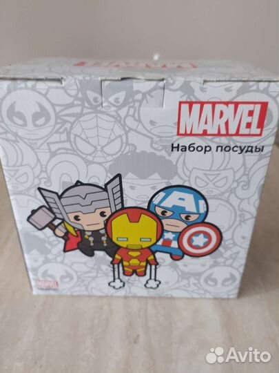 Детская посуда набор из 3-х предметов