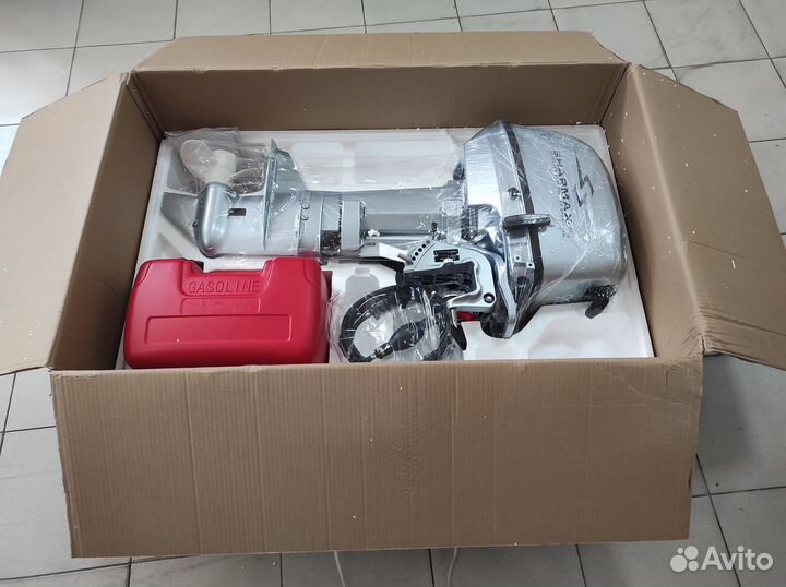 Лодочный мотор Sharmax SM9,8HS