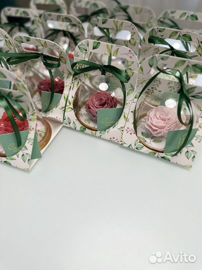 Мыло ручной работы цветок в куполе