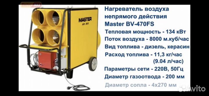 Тeпловaя пушка дизельная