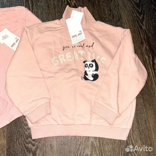 Новая одежда пакетом для девочки 122,128,134