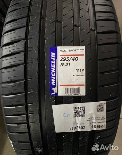 Michelin Pilot Sport 4 SUV 295/40 R21 111Y