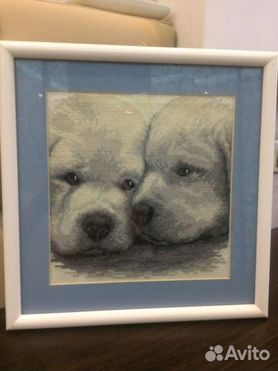 Вышивка готовая работа