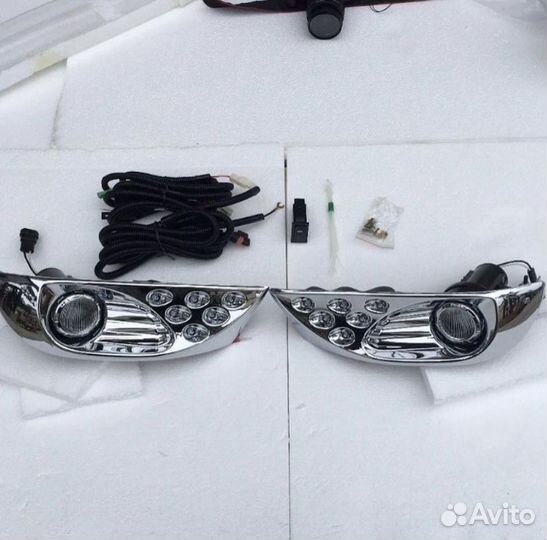 Prado 120 туманки LED с ходовыми огнями C9CX8