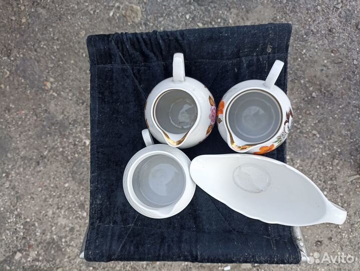 Молочник фарфор ссср.Соусник