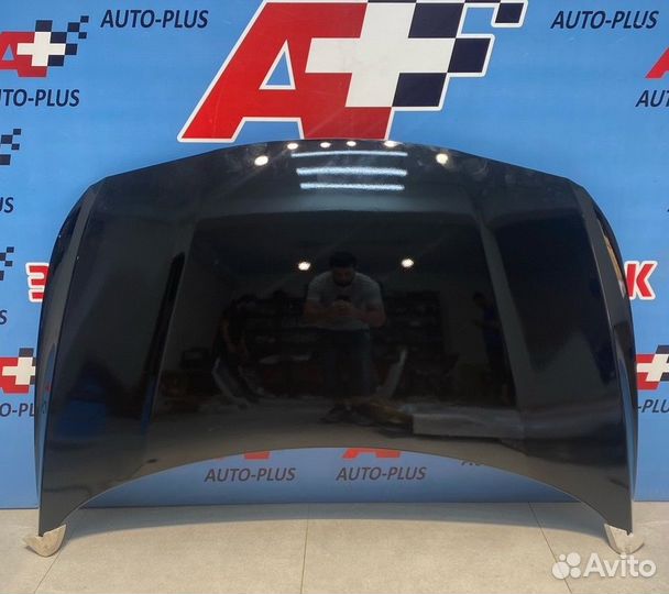 Капот Hyundai Solaris 2014-2017 черный