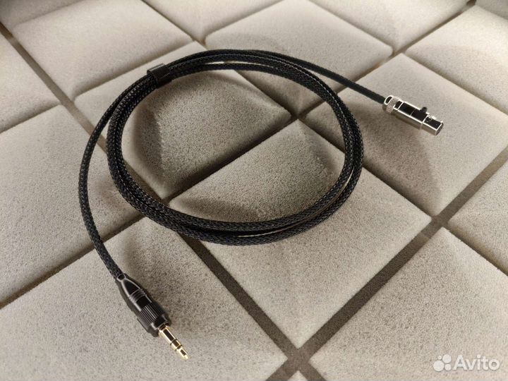 Mini xlr гн. - jack 3,5 с резьбой tasker c401