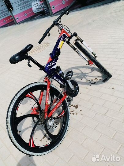 Велосипед WRC rally на литье