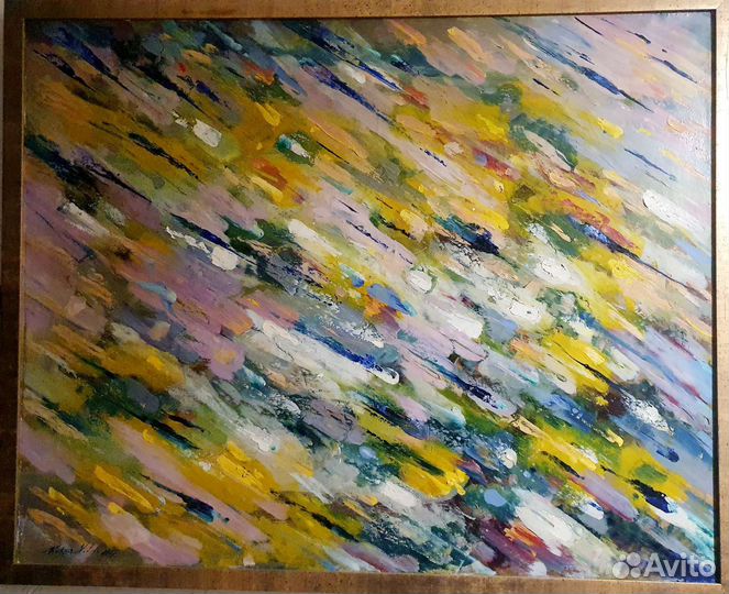Картина маслом на холсте абстракция