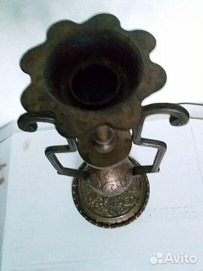 Подсвечник бронзовый СССР. 60 годов М.З.С