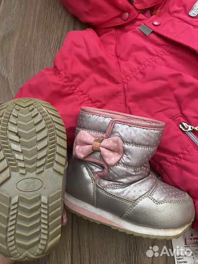 Комбинезон, ботинки, поддева