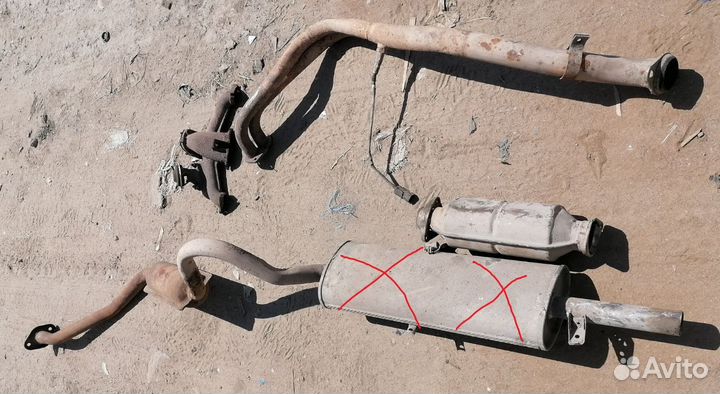 Выхлопная трасса ваз 2107