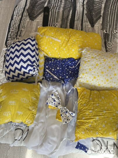 Бортики, Балдахин, кокон в детскую кроватку