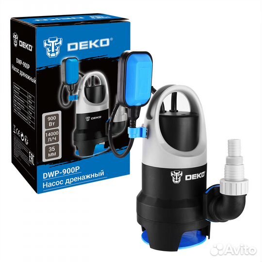 Дренажный насос 900 ват фекальный