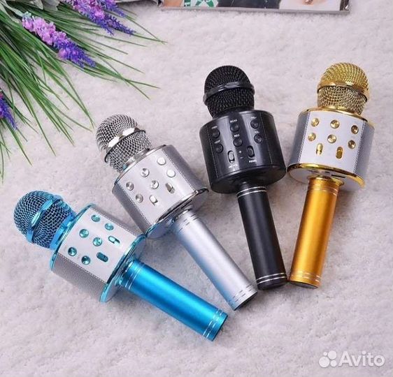 Микрофон для караоке bluetooth