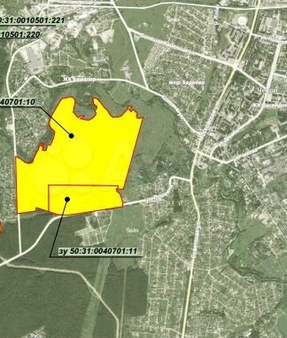 Участок 204,64 га (СНТ, ДНП)