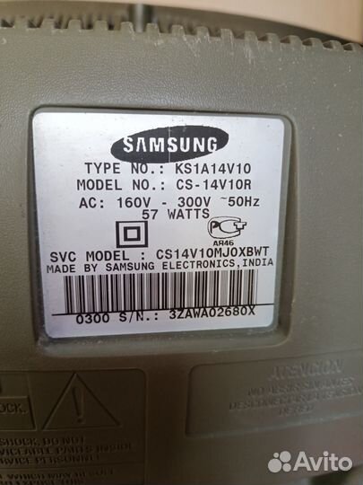 Телевизор samsung CS-14V10R