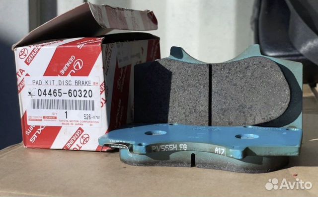 Передние тормозные колодки LC Prado