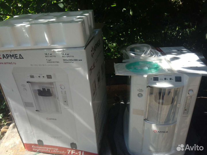 Новый Концентратор кислорода армед 7F-1L новый
