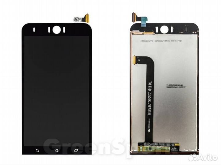 Дисплей для Asus ZenFone Selfie ZD551KL +тач черн