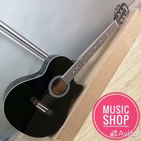 Гитара новая акустическая полноразмерная