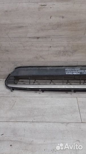 Решетка бампера Toyota Highlander С 2010 По 2013