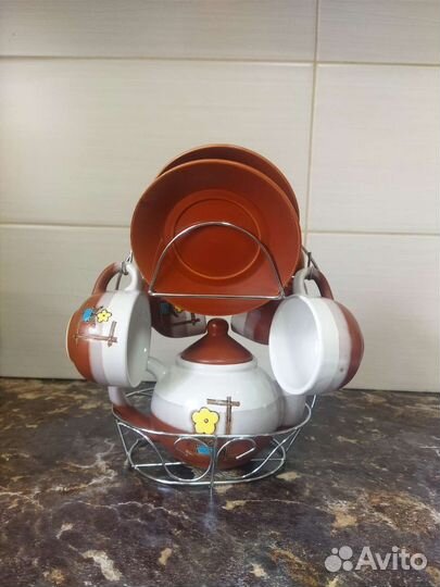 Кофейный сервиз новый