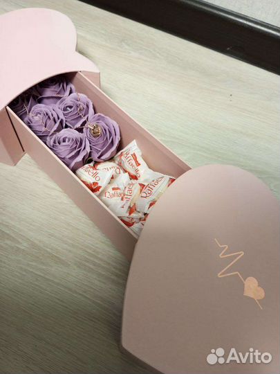 Букет роз из мыла