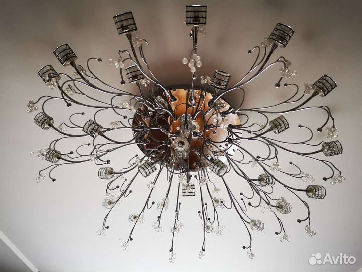 Люстра потолочная бу