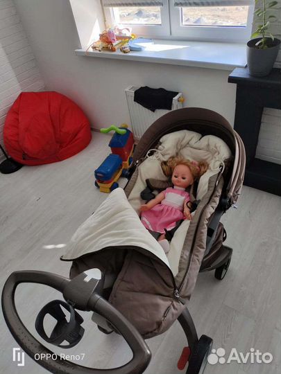Коляска stokke xplory v4 2 в 1