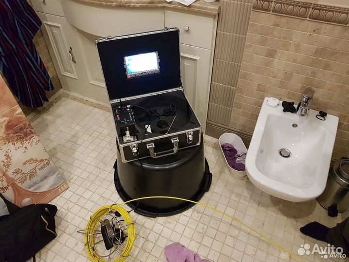 Прочистка канализации и устранение засоров