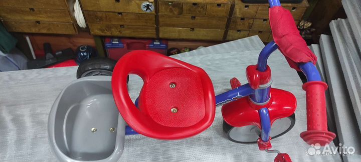 Детский трехколесный велосипед бу