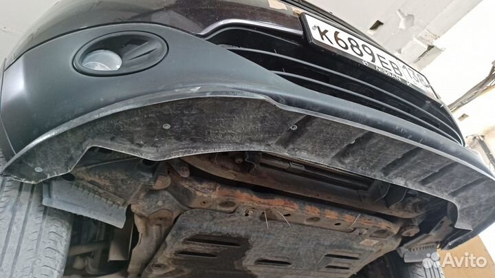 Накладка, сплиттер Maxton Design Nissan Qashqai