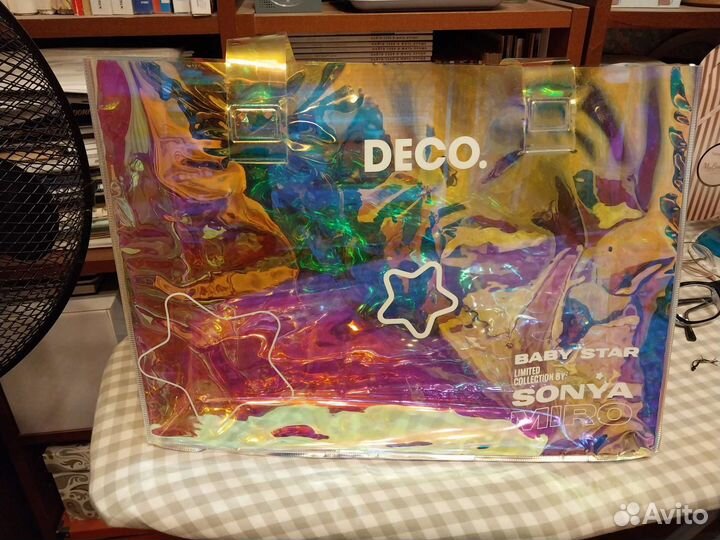 Сумка-шопер прозрачная