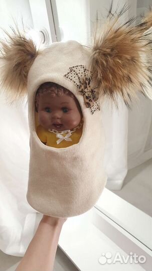 Шапка шлем зимний 2 года