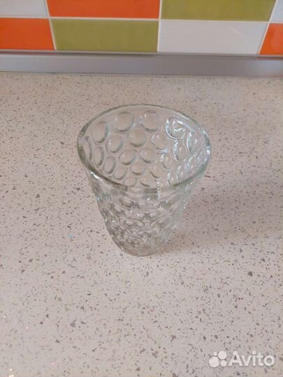 Ваза для цветов хрустальная