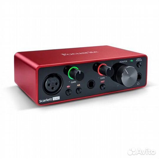 Звуковая карта Focusrite Scarlett Solo 3rd Gen