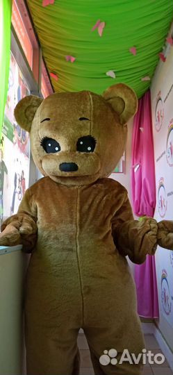 Ростовая кукла Бурый Мишка на январь