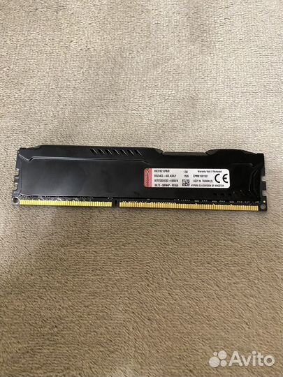 Оперативная память ddr3 hyperx 4гб