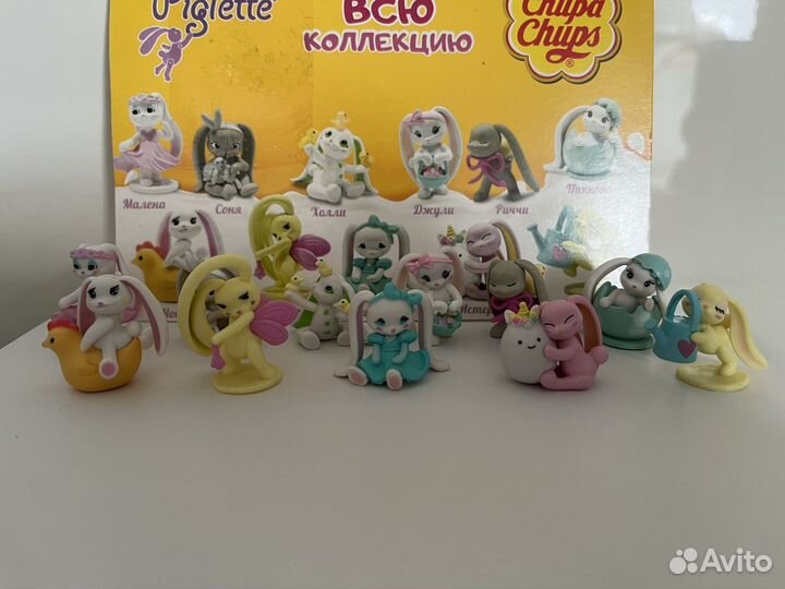 Коллекции киндер сюрприз и чупа чупс