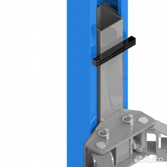 Подъемник двухстоечный верхняя синхронизация
