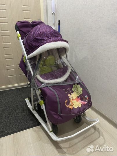 Санки коляска Nika Disney baby