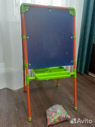 Мольберт детский двухсторонний