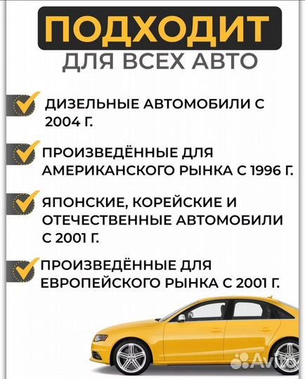 Диагностический сканер автомобиля OBD ELM 327