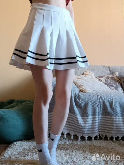 Плиссированная юбка мини