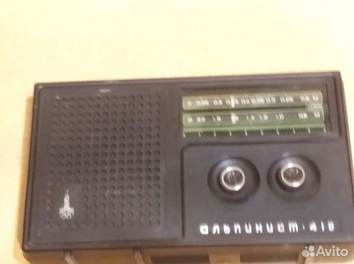 Радиоприемник альпинист олимпийский ретро техника
