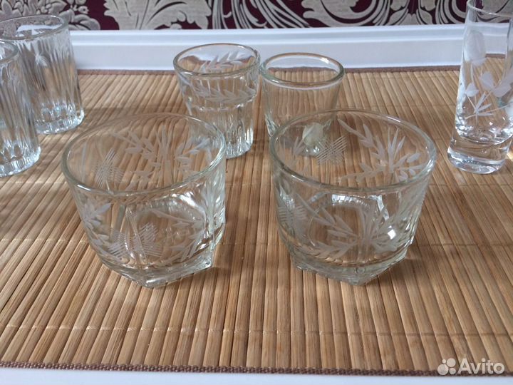 Граненые стопки СССР