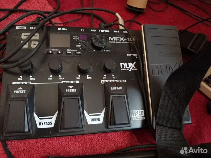 Гитарный cpu nux mfx-10