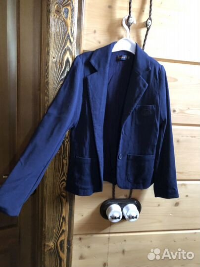 Пиджак школьный 140 размер